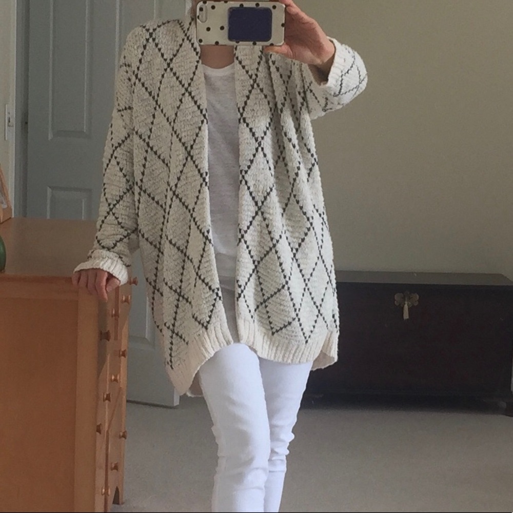 Eileen Fisher Peruvian Cotton Cardigan XXS/XS